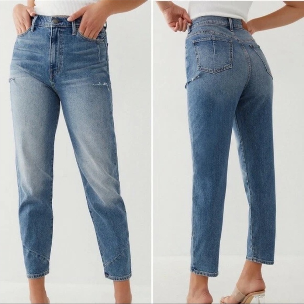 True Religion Women's High Rise Taper Jeans